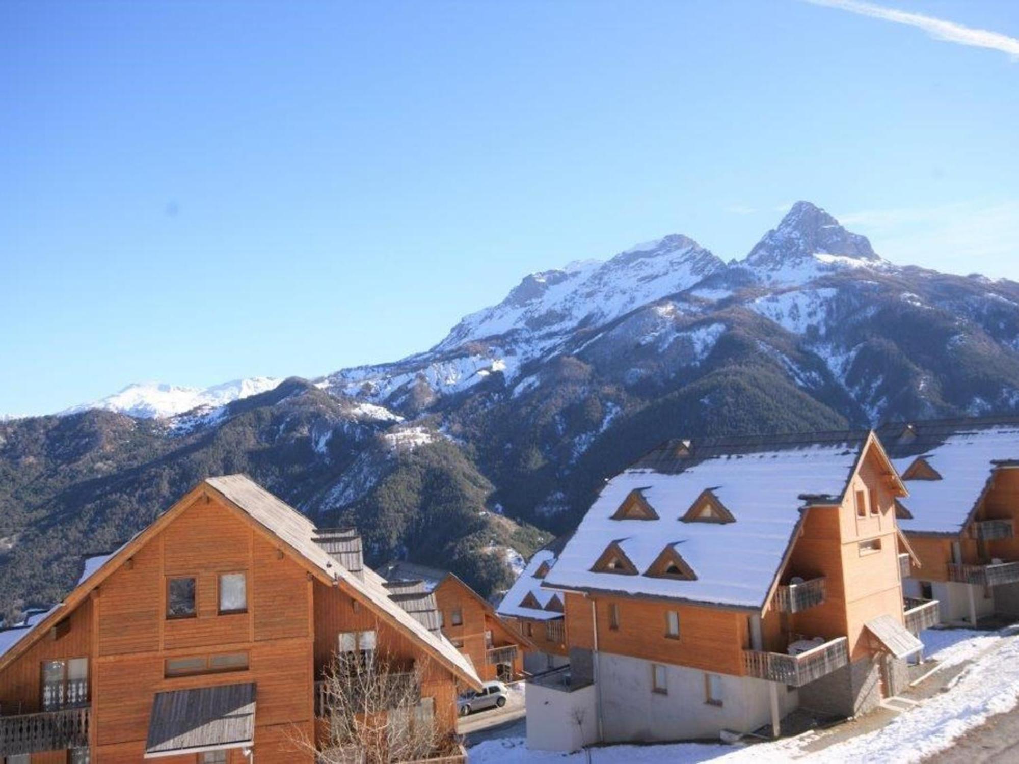 Chalet En Bois Avec 3 Chambres A Pra Loup - Fr-1-165A-47 Uvernet-Fours Buitenkant foto