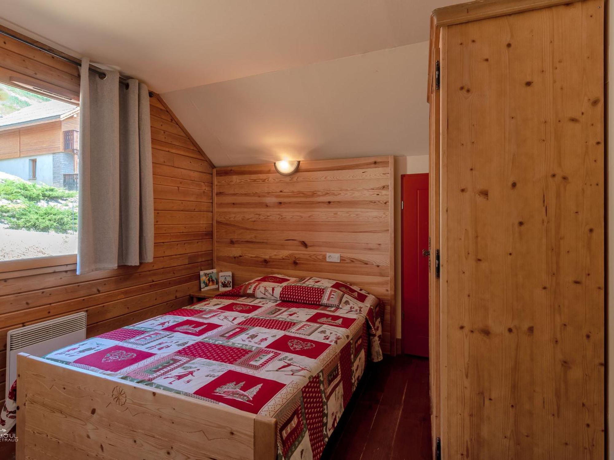 Chalet En Bois Avec 3 Chambres A Pra Loup - Fr-1-165A-47 Uvernet-Fours Buitenkant foto